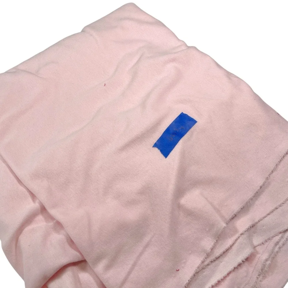 66x3y Pink Jersey Knit Fabric‎ Solid Pastel Cotton Blend DIY Sewing